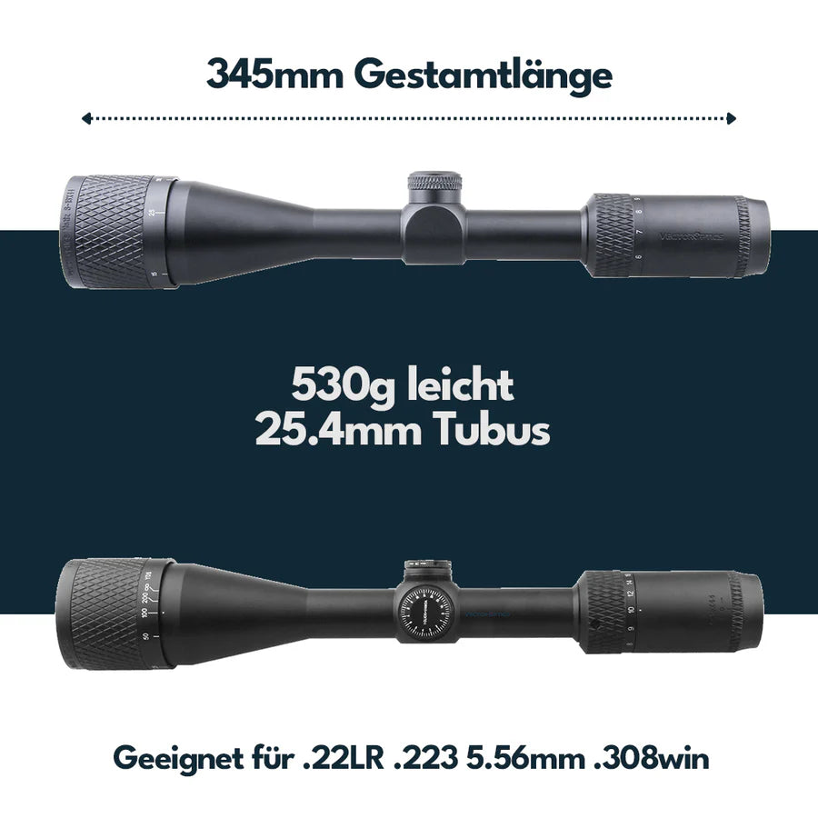 VectorOpticsVector Optics SCOL - 28 Matiz 6 - 18x44 - Black Raptor