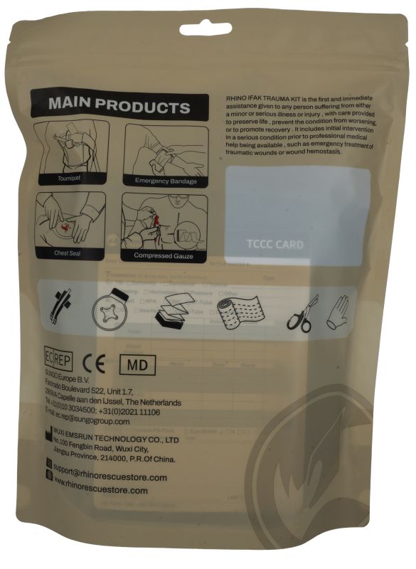 Rhino RescueRhino Rescue IFAK Refill Set Erste - Hilfe Nachfüllset - Black Raptor