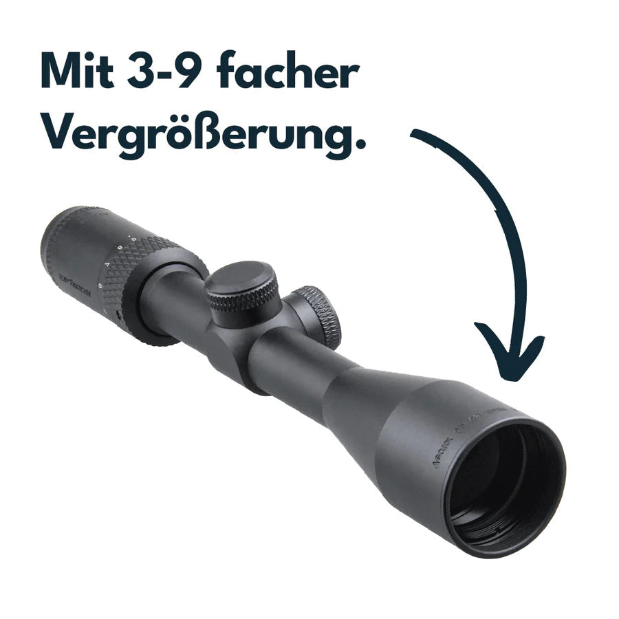 VectorOpticsVector Optics SCOM - 32 Matiz 3 - 9x40 MIL SFP - Black Raptor