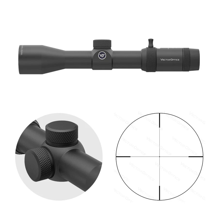 Vector Optics SCOM - 35 Forester JR Power 3 - 9x40 - Black Raptor
