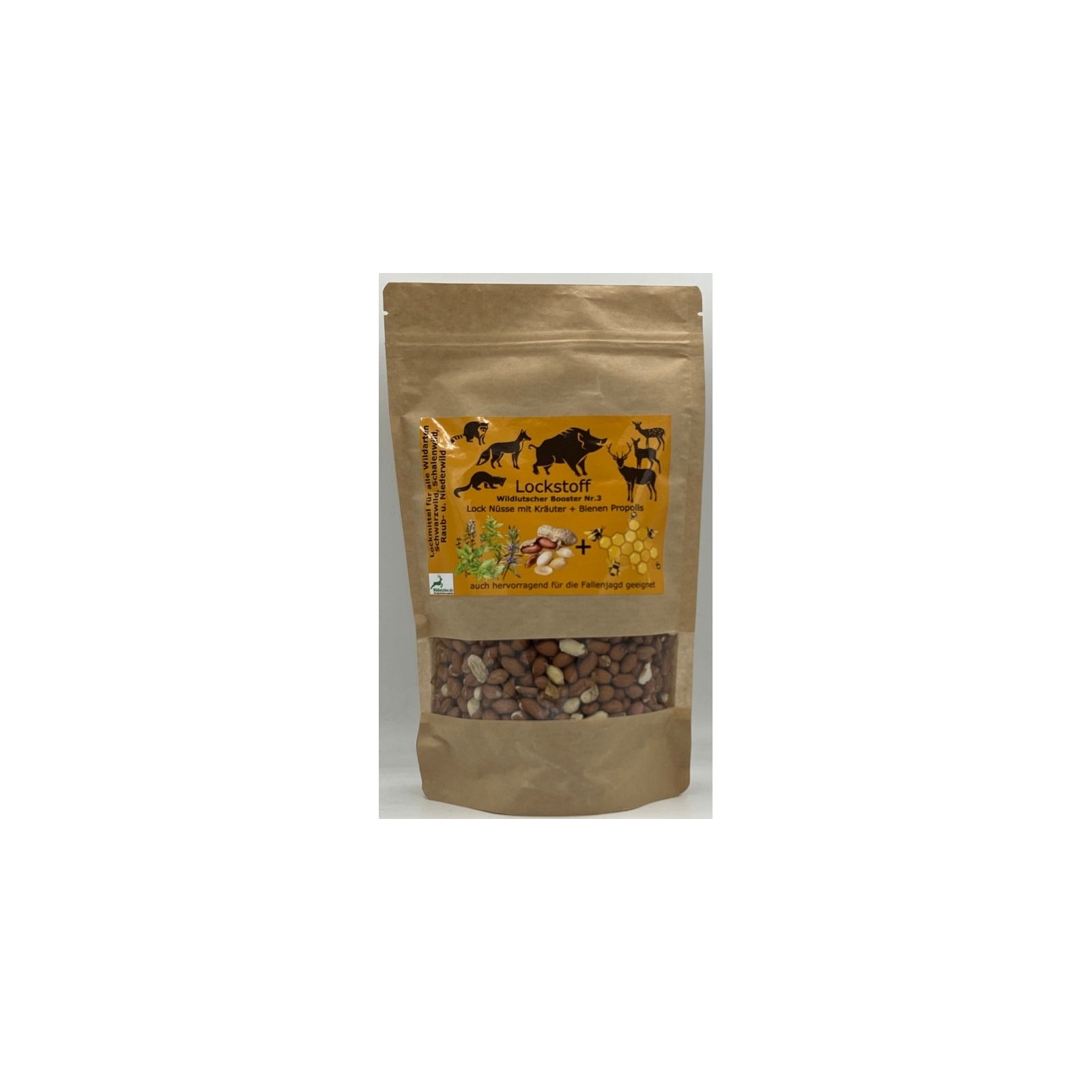 Wildlutscher Booster Nr.3 Nüsse mit Kräuter/ Bienen Propolis 0,5 l