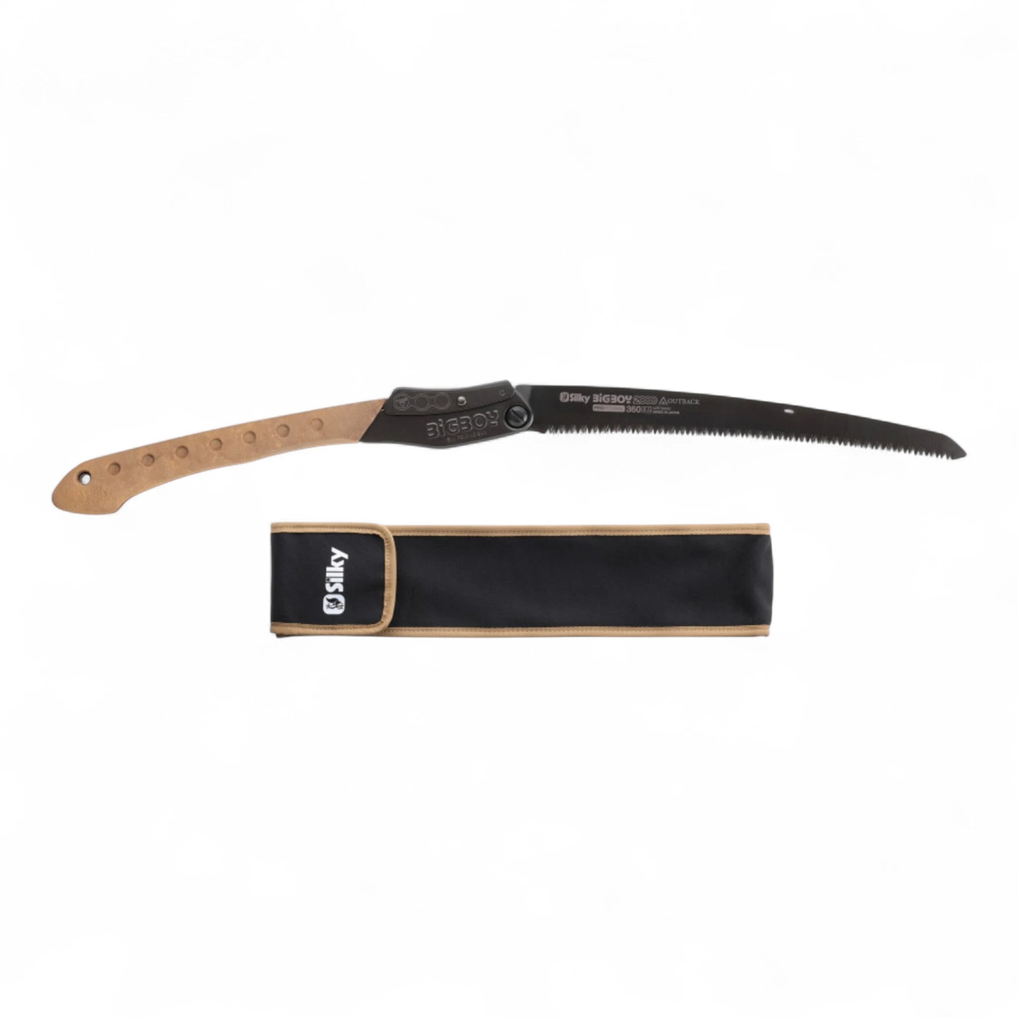 SilkySilky Bigboy 2000 Outback 360 Klappsäge – Profi Outdoor Handsäge - Black Raptor