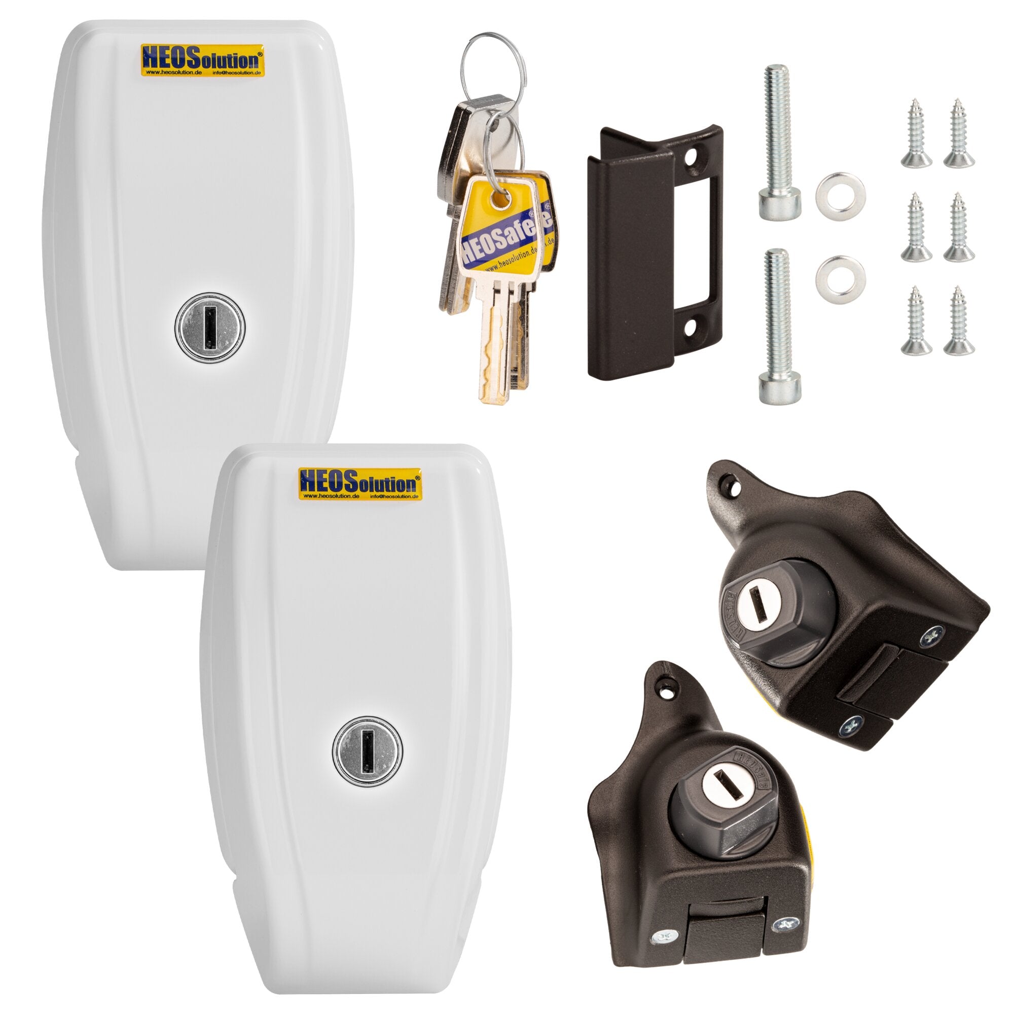 HEOSafe® Sicherheitspaket Van Security Paket Fiat Ducato ab 09/2021, schwarz