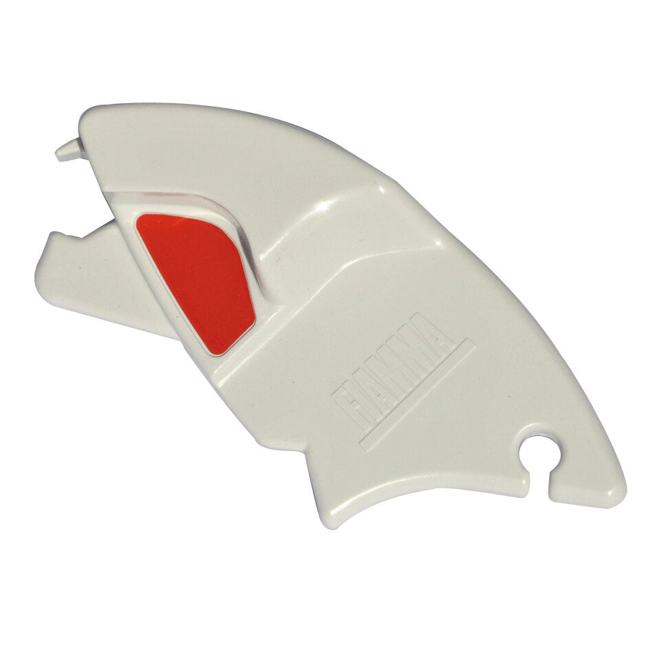 Frontblendenverschluss, rechts für F65s, Polar White