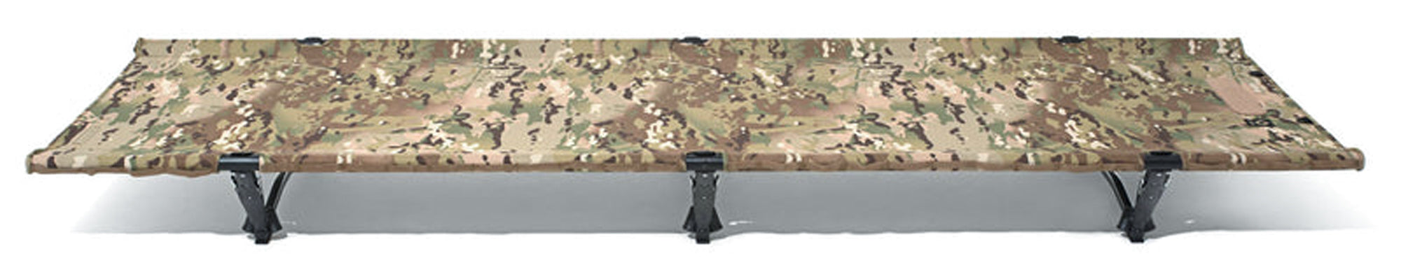 Helinox Tactical Cot Convertible Multicam – robustes Feldbett – Produktansicht 2