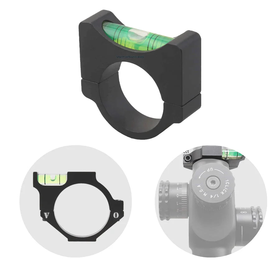 VectorOpticsVector Optics SCACD - 02 Wasserwaage zur Montage am 35mm Tubus - Black Raptor