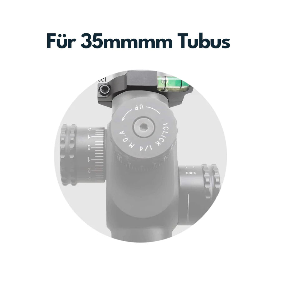 VectorOpticsVector Optics SCACD - 02 Wasserwaage zur Montage am 35mm Tubus - Black Raptor
