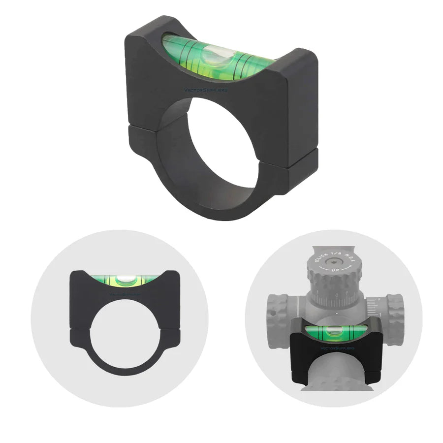 VectorOpticsVector Optics SCACD - 01 Wasserwaage zur Montage am 30mm Tubus - Black Raptor