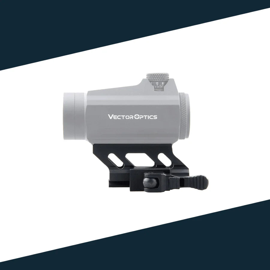 VectorOpticsVector Optics MAV - QD10 Schnellmontage für Aimpoint Micro Footprint, 21mm Picatinny, h=20,5mm - Black Raptor