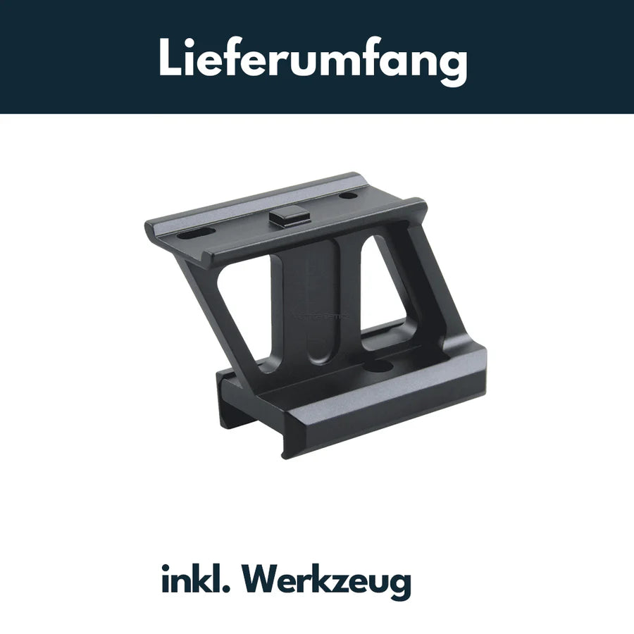 VectorOpticsVector Optics MAV - P15 Montage für Aimpoint Micro Footprint, 21mm Picatinny, h=38mm - Black Raptor