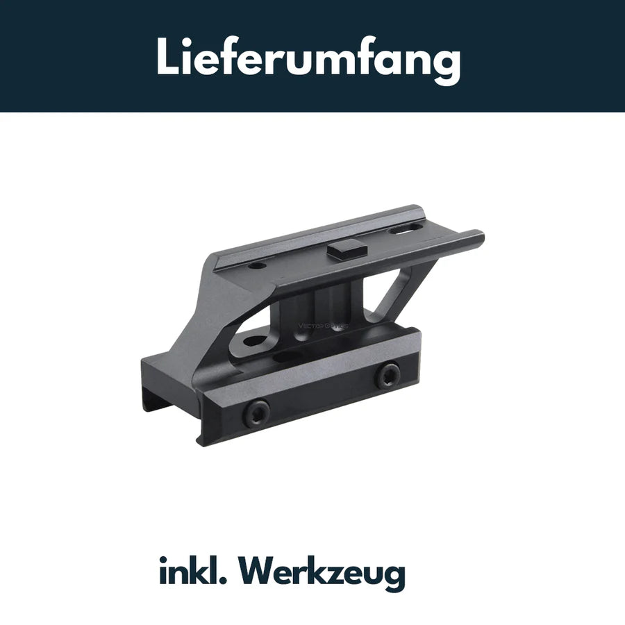 VectorOpticsVector Optics MAV - P08 Montage für Aimpoint Micro Footprint, 21mm Picatinny, h=21mm - Black Raptor