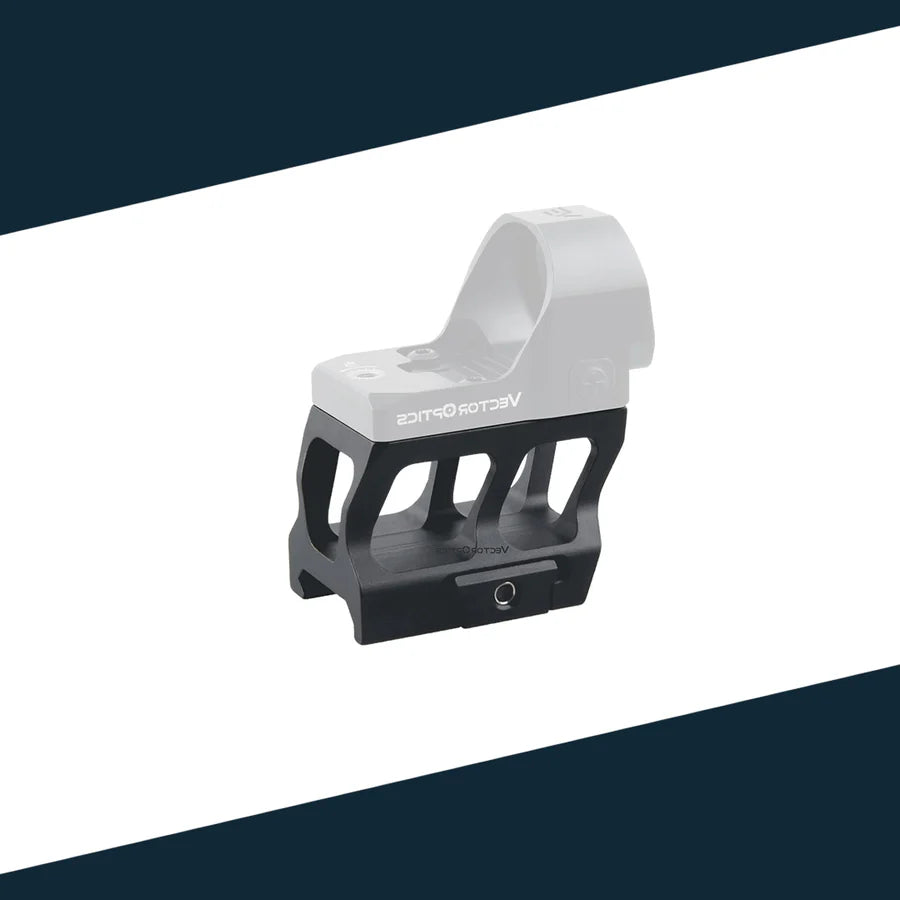 VectorOpticsVector Optics SCRA - 71 Montage mit MOJ (RMR) Footprint, 21mm Picatinny, h=28mm - Black Raptor