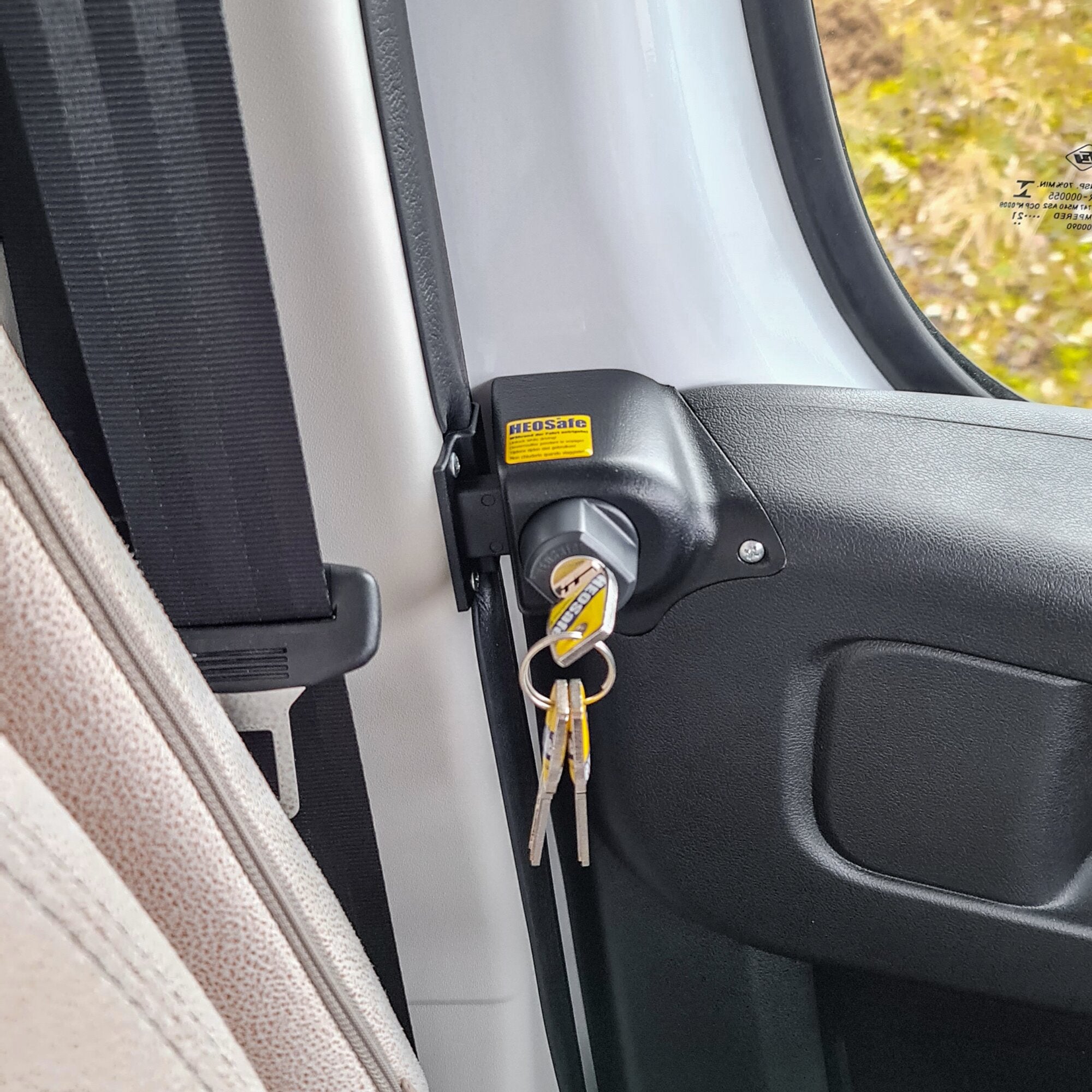 HEOSafe® Zusatzschloss für Fiat Ducato X290, Set 2