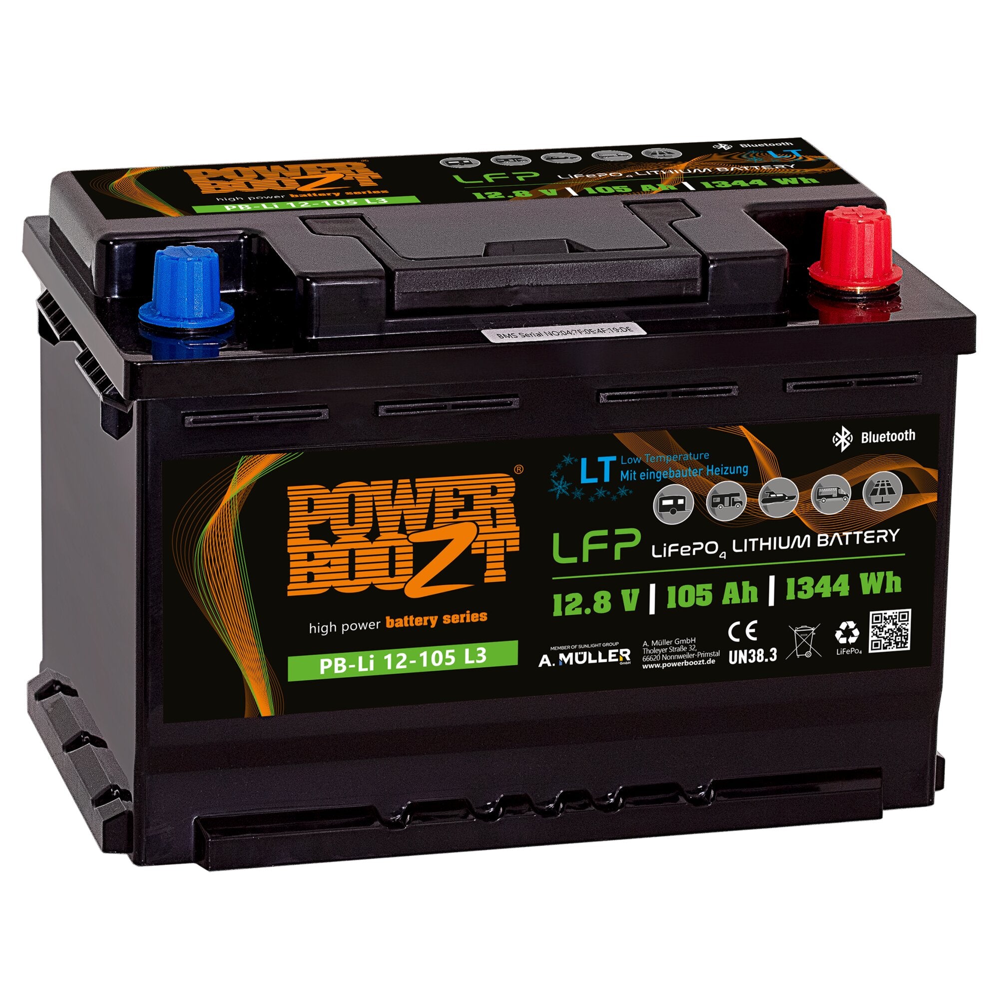 Lithium Kaltwetterbatterie, 480 Ah