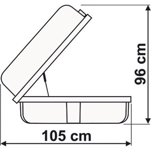 Dachbox Ultra Box Top, 520 l