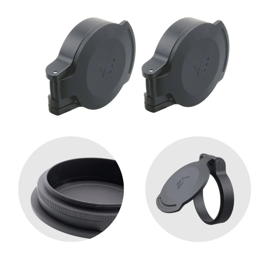 VectorOpticsVector Optics SCFC - M50 Aluminium Flip - Up Cap für Contintal Objektiv 50mm - Black Raptor