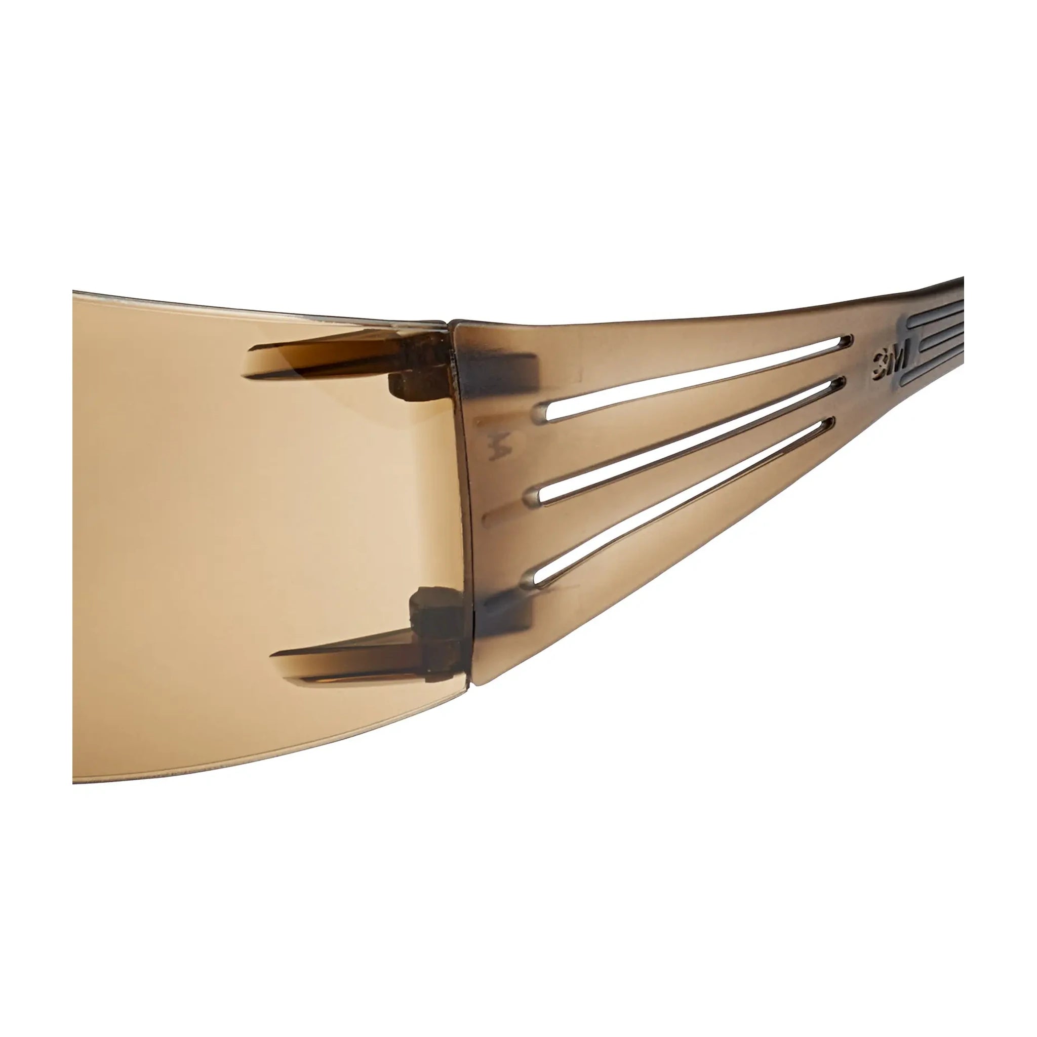 3M SecureFit 400 Schutzbrille Bronze – Bügel und Nasensteg