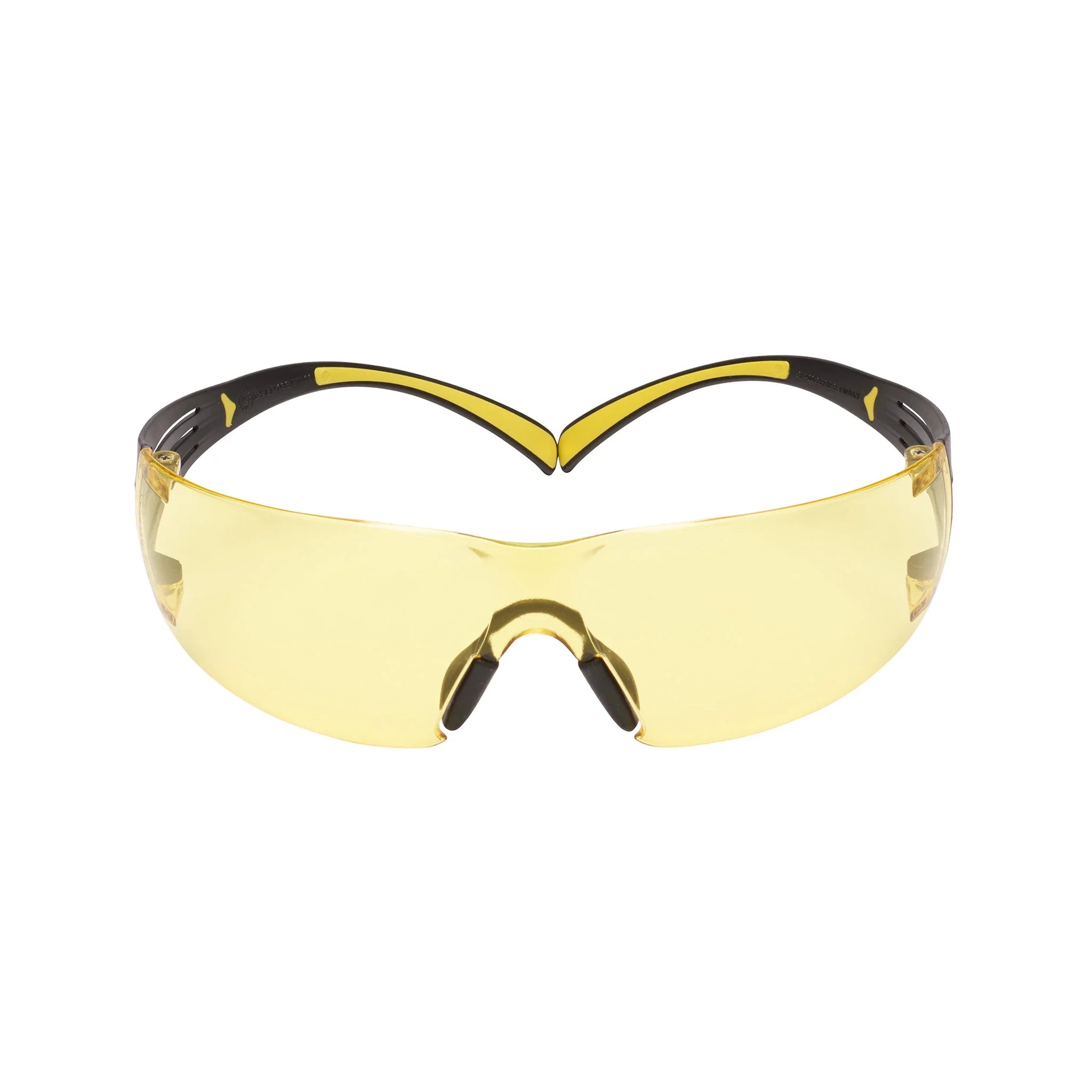 3M SecureFit 400 Schutzbrille Gelb – Seitenansicht