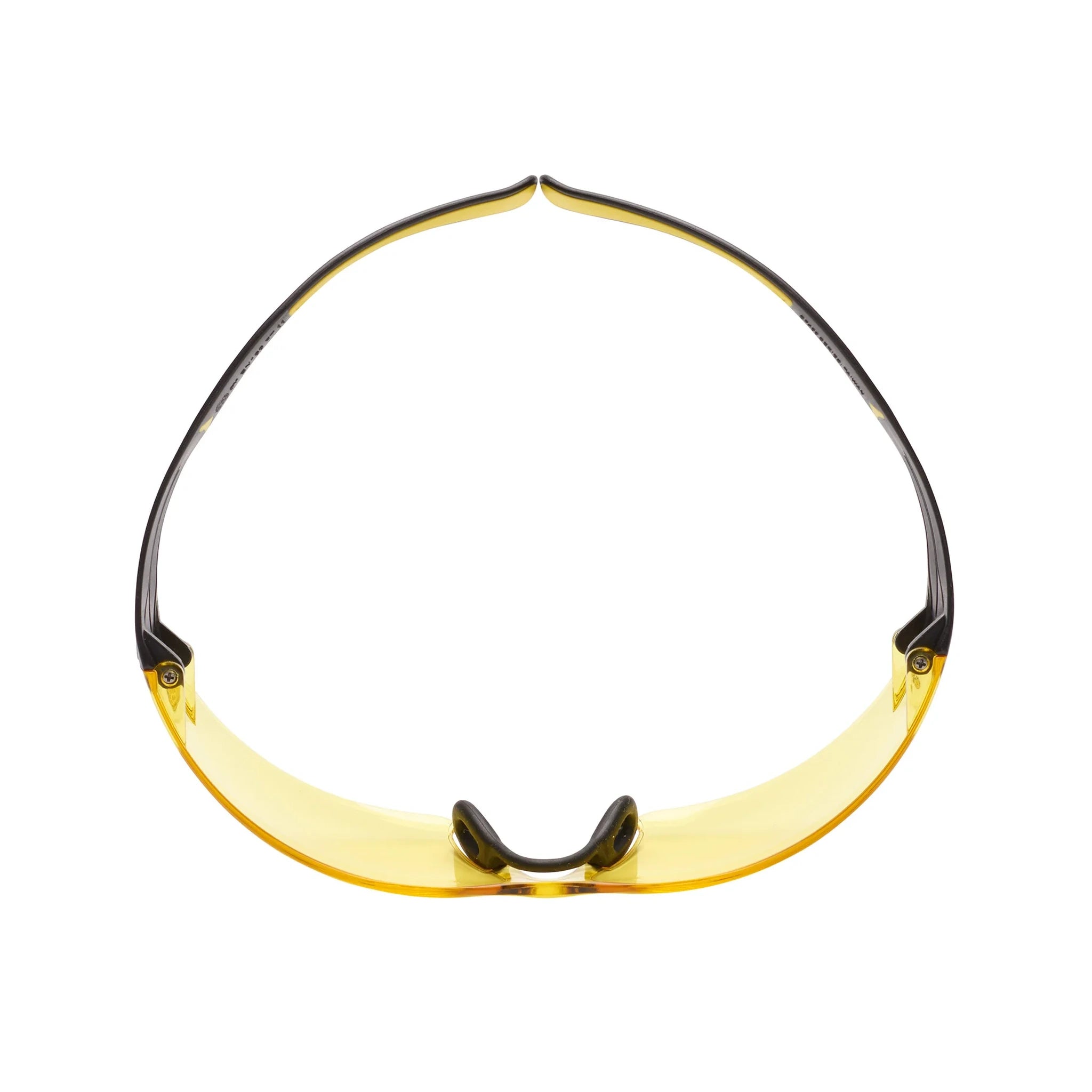 3M SecureFit 400 Schutzbrille Gelb – Detailansicht