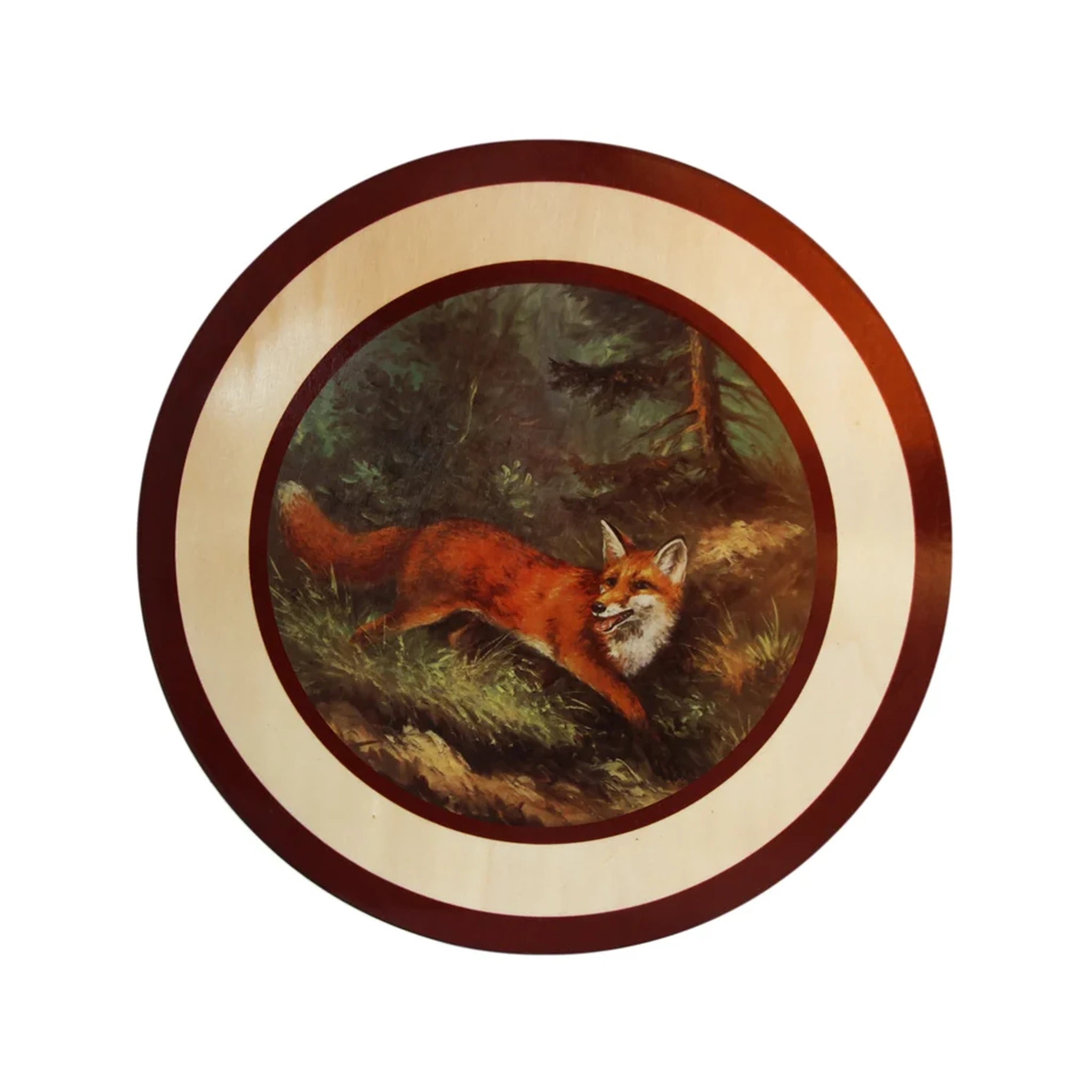 AKAH Ehrenscheibe aus Sperrholz 35 cm – Motiv Fuchs