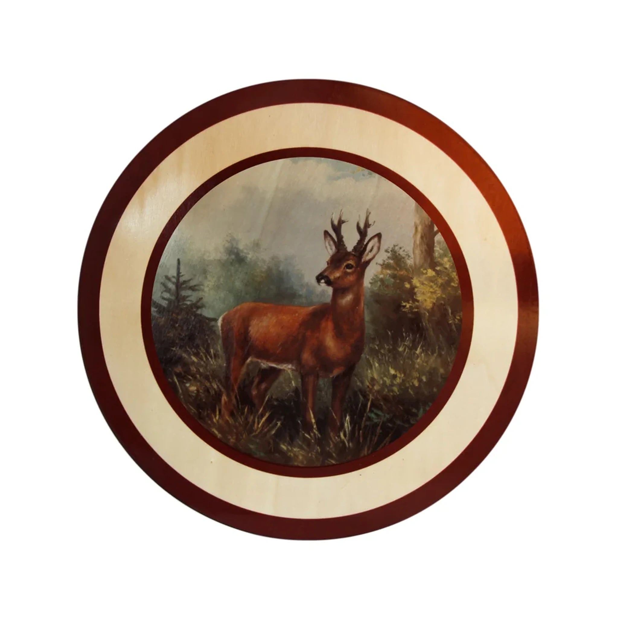AKAH Ehrenscheibe aus Sperrholz 35 cm – Motiv Bock