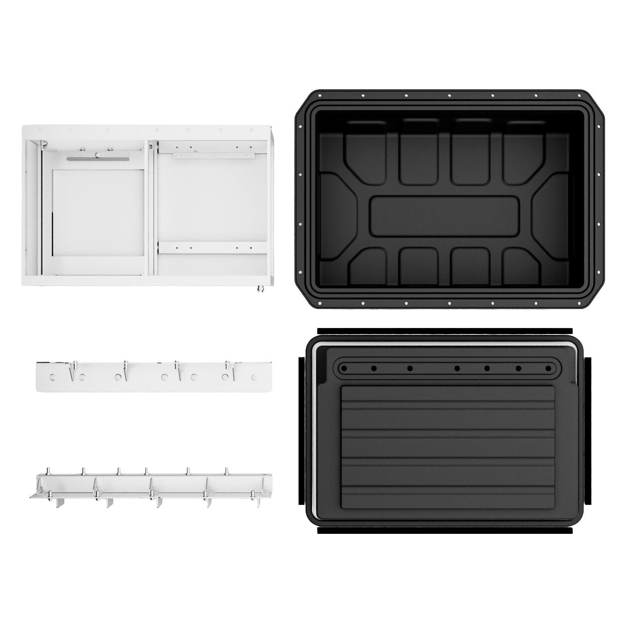 Unterflurbox Juicetray Solo für Sprinter Fahrgestell ab 2018