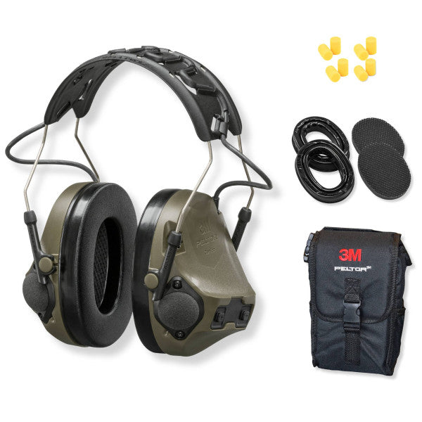 3M Peltor ComTac VIII MT14H418A-02 GN Comfort Pack in O.D. Green