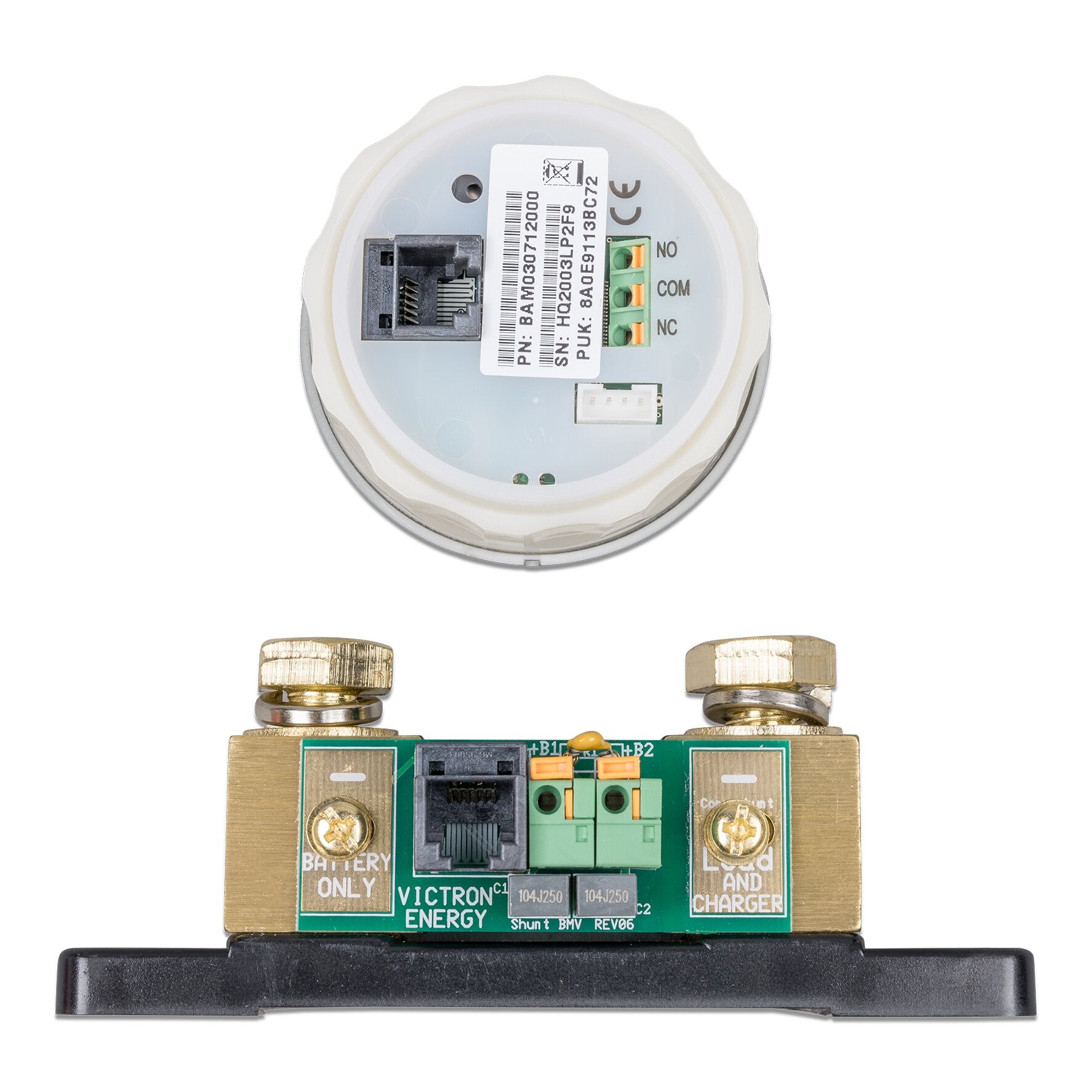 Batterie-Überwachungscomputer Smart, grau