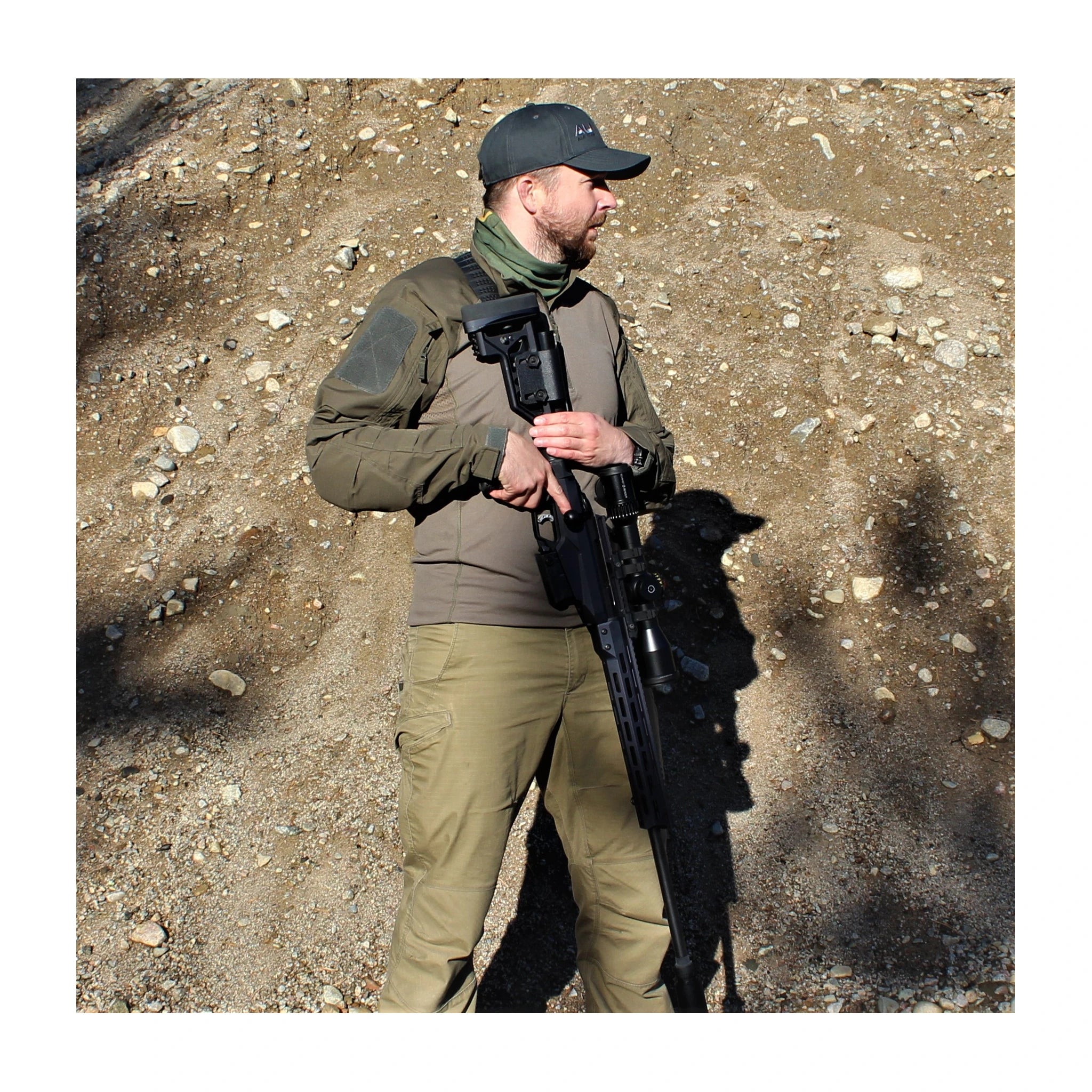 3HGR Driven QD in einer körpernahen Trageposition auf einer Herstelleraufnahme