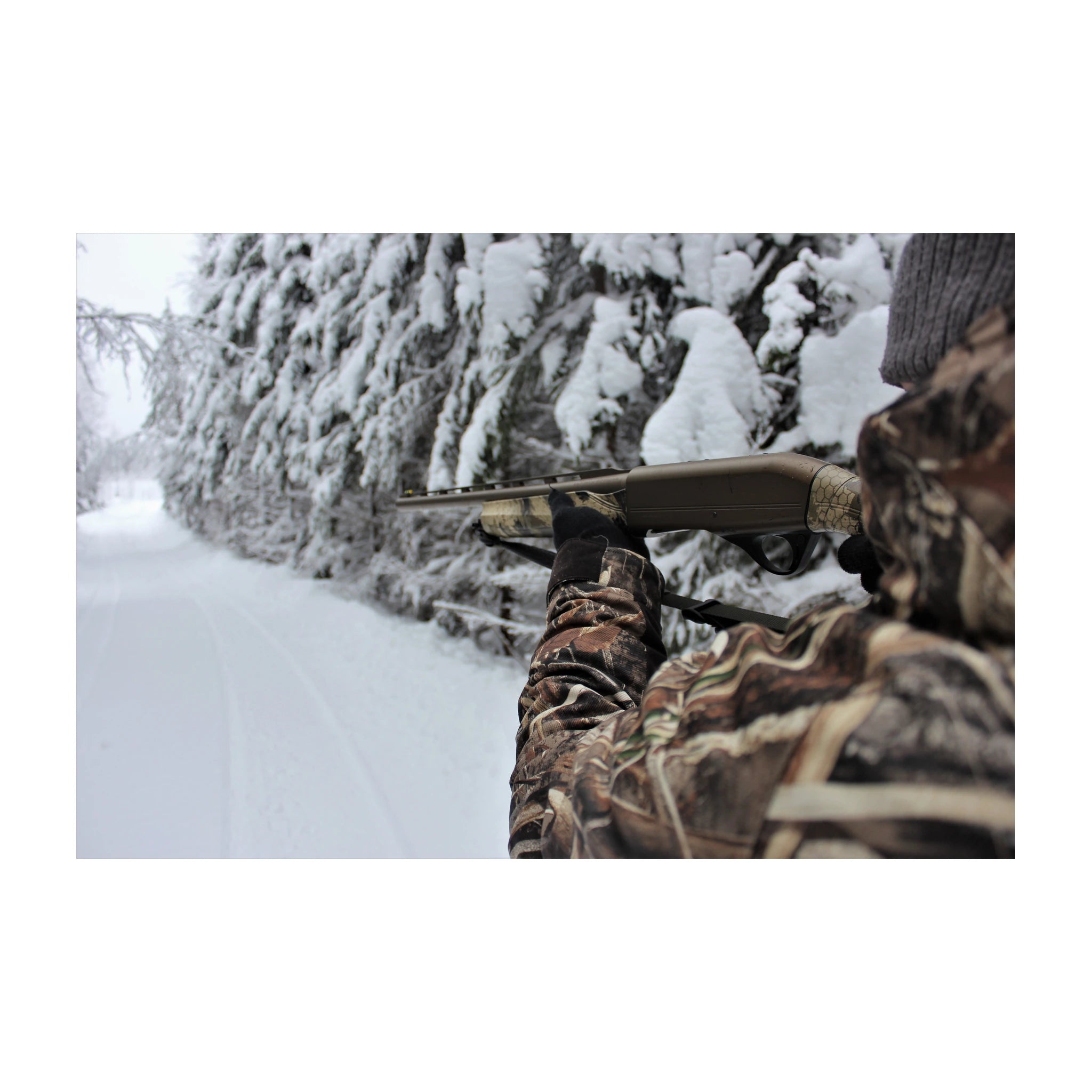 3HGR Shotgunner Riemenführung an der Flinte