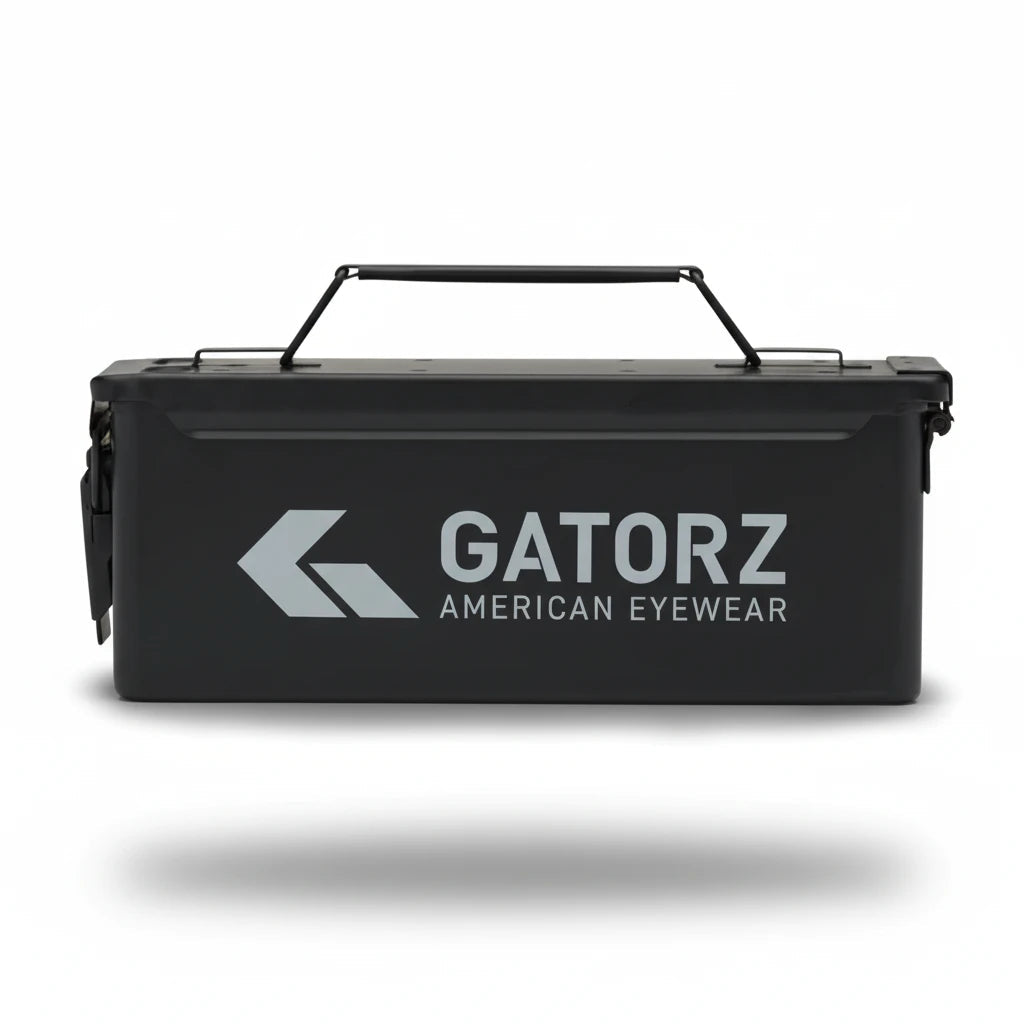 GATORZGATORZ Ammo Can Replica Sunglass Case - Black Raptor