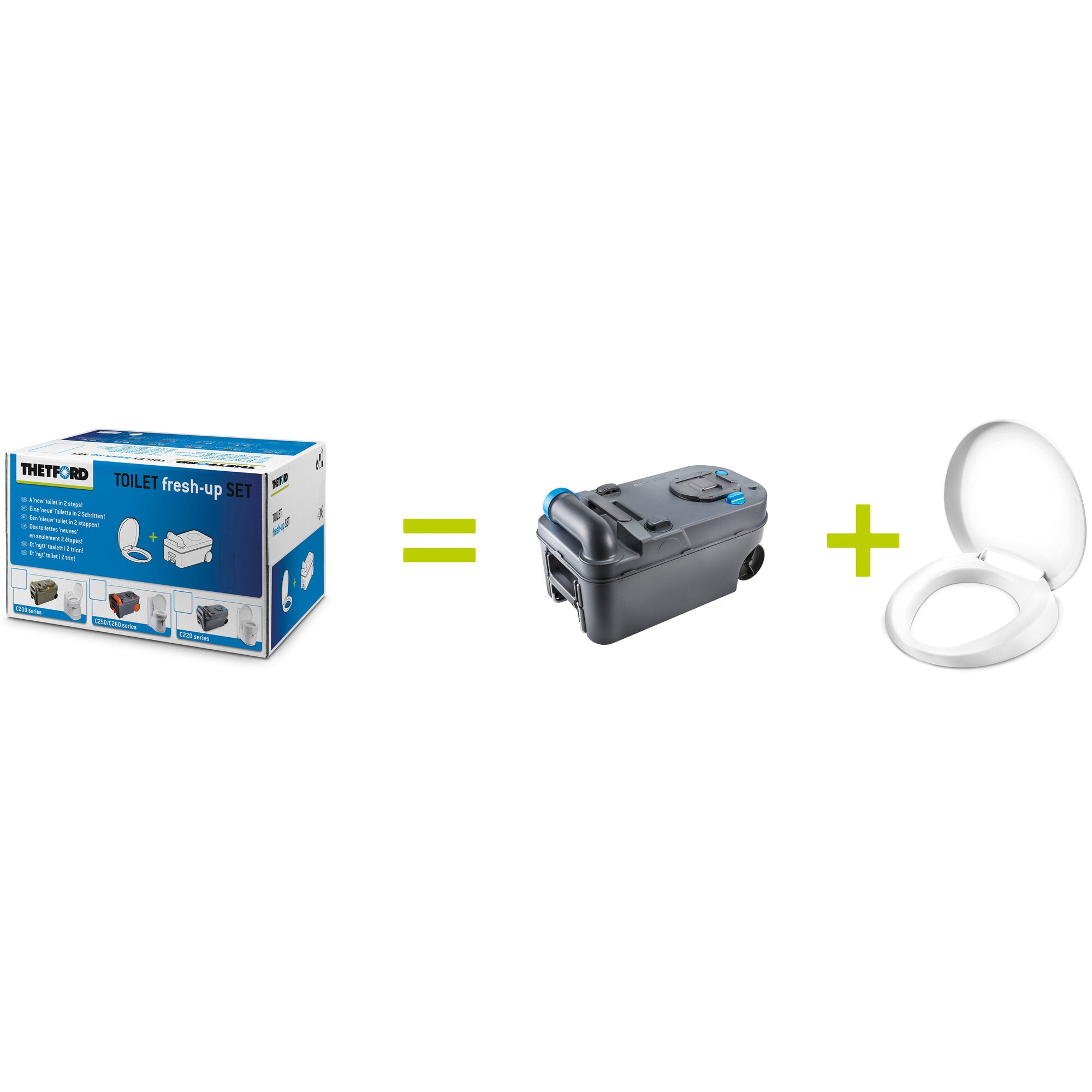 Fresh-Up-Set für Campingtoilette C220 Serie