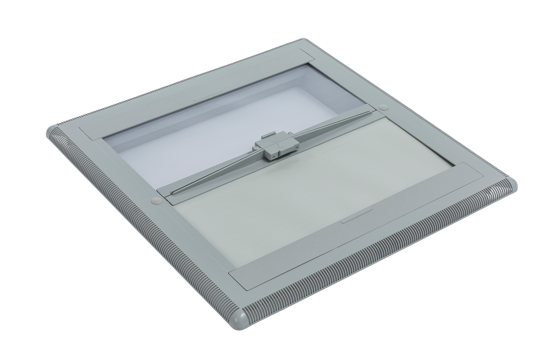 MPK VisionVent M Unterrahmen mit Rollos und Abdeckungen – Grau