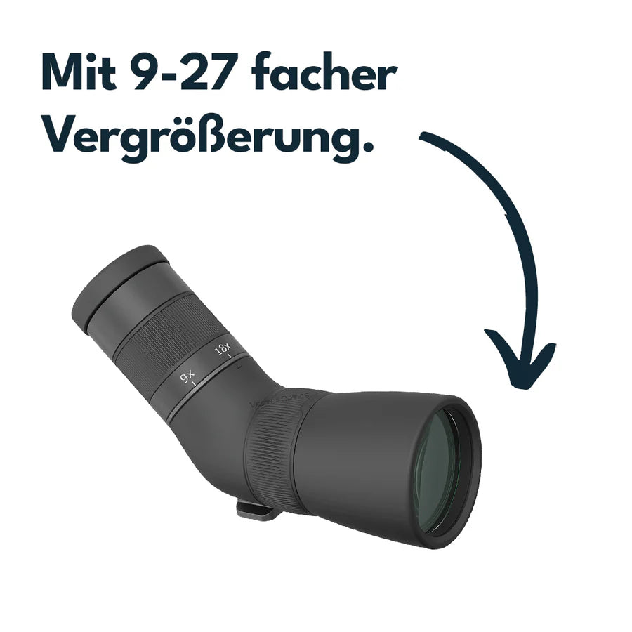 VectorOpticsVector Optics SCSS - 11 Paragon 9 - 27x56ED Ultra Short - Black Raptor