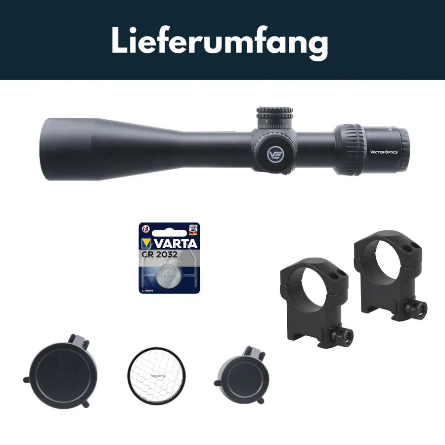 VectorOpticsVector Optics SCFF - 37 - Veyron 6 - 24x44IR FFP MIL - Black Raptor