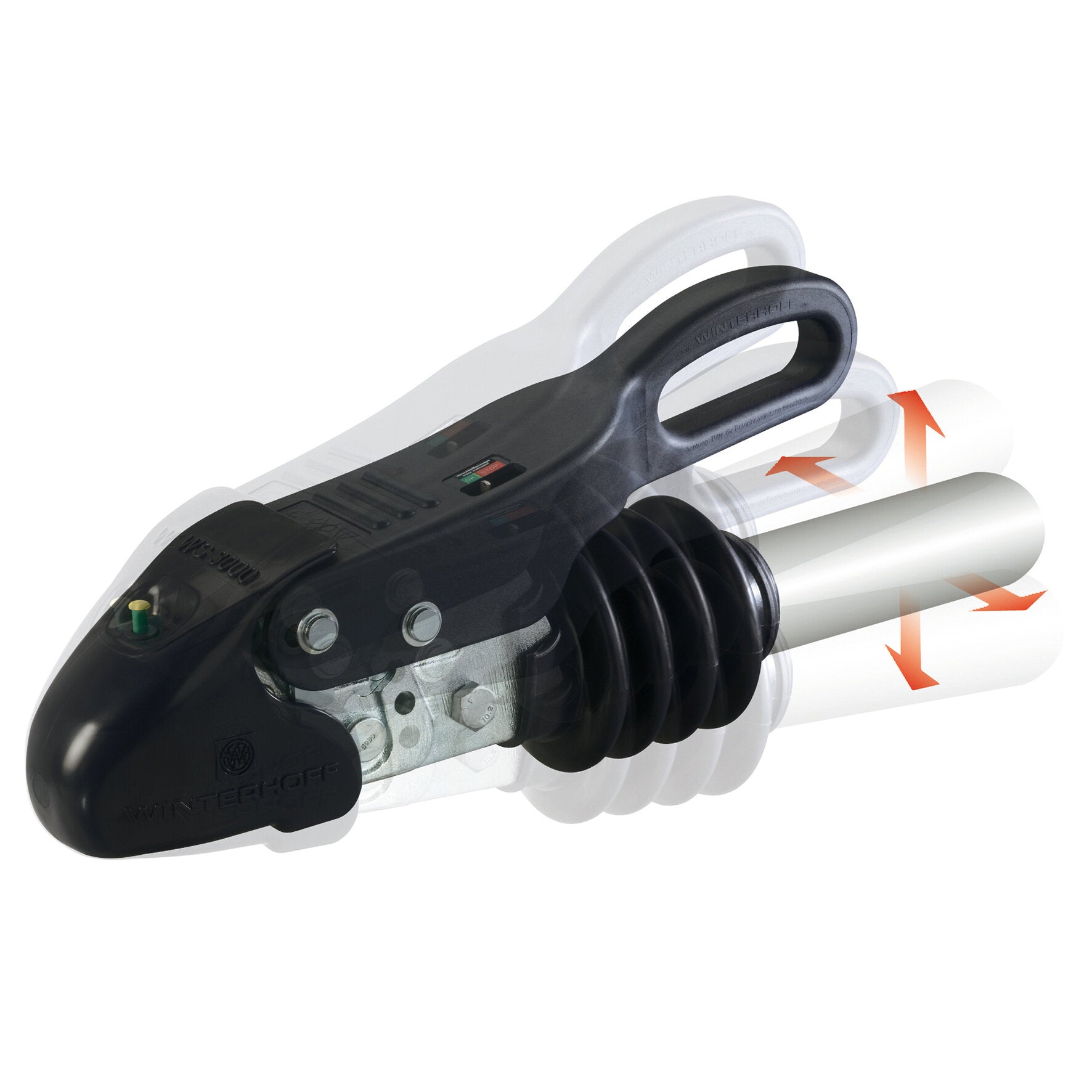 Kugelkupplung Safety Pack WS 3000 mit Schlingerdämpfung und Robstop
