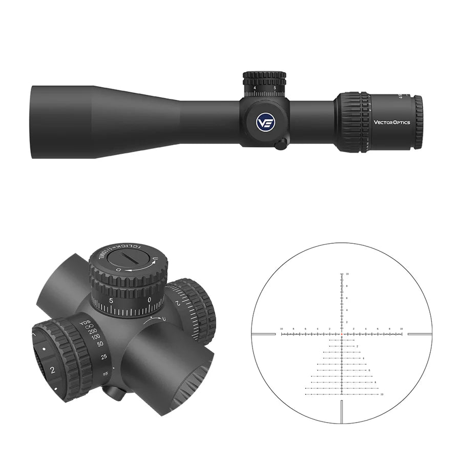 VectorOpticsVector Optics SCOL - 48 Veyron 4 - 16x44IR SFP - Black Raptor
