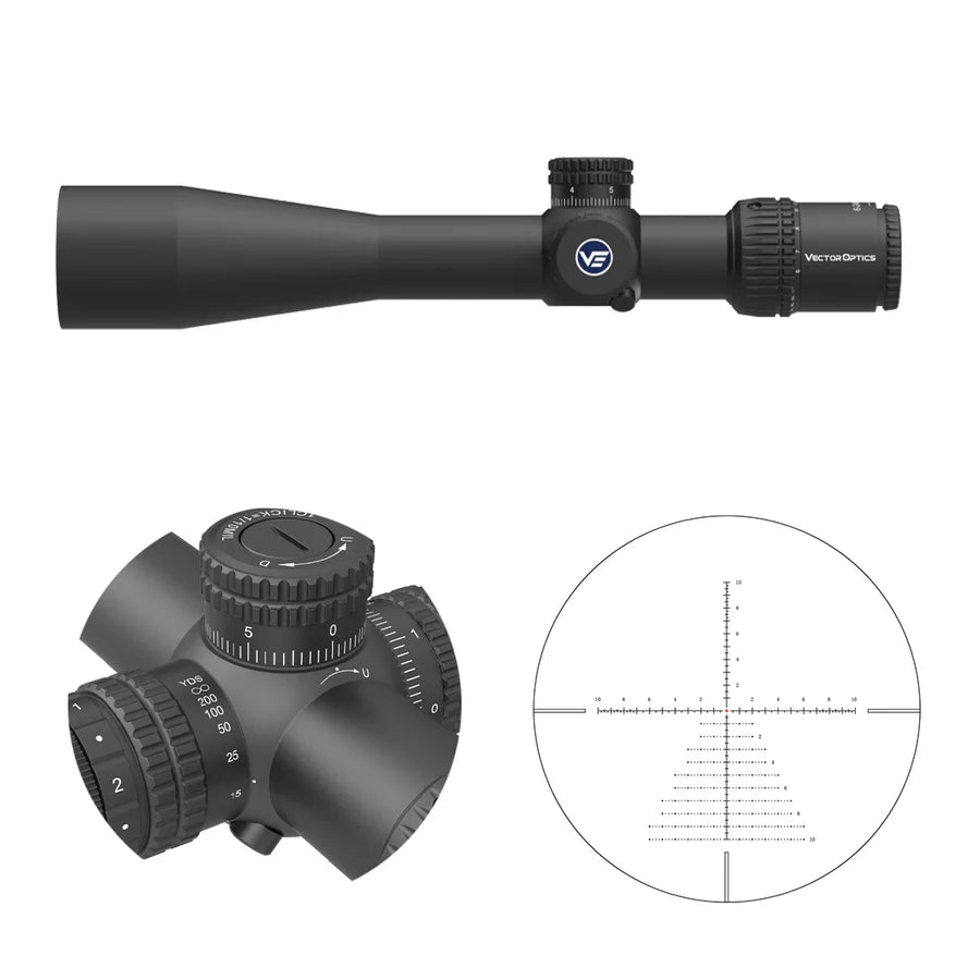 VectorOpticsVector Optics SCOL - 49 Veyron 6 - 24x44IR SFP - Black Raptor