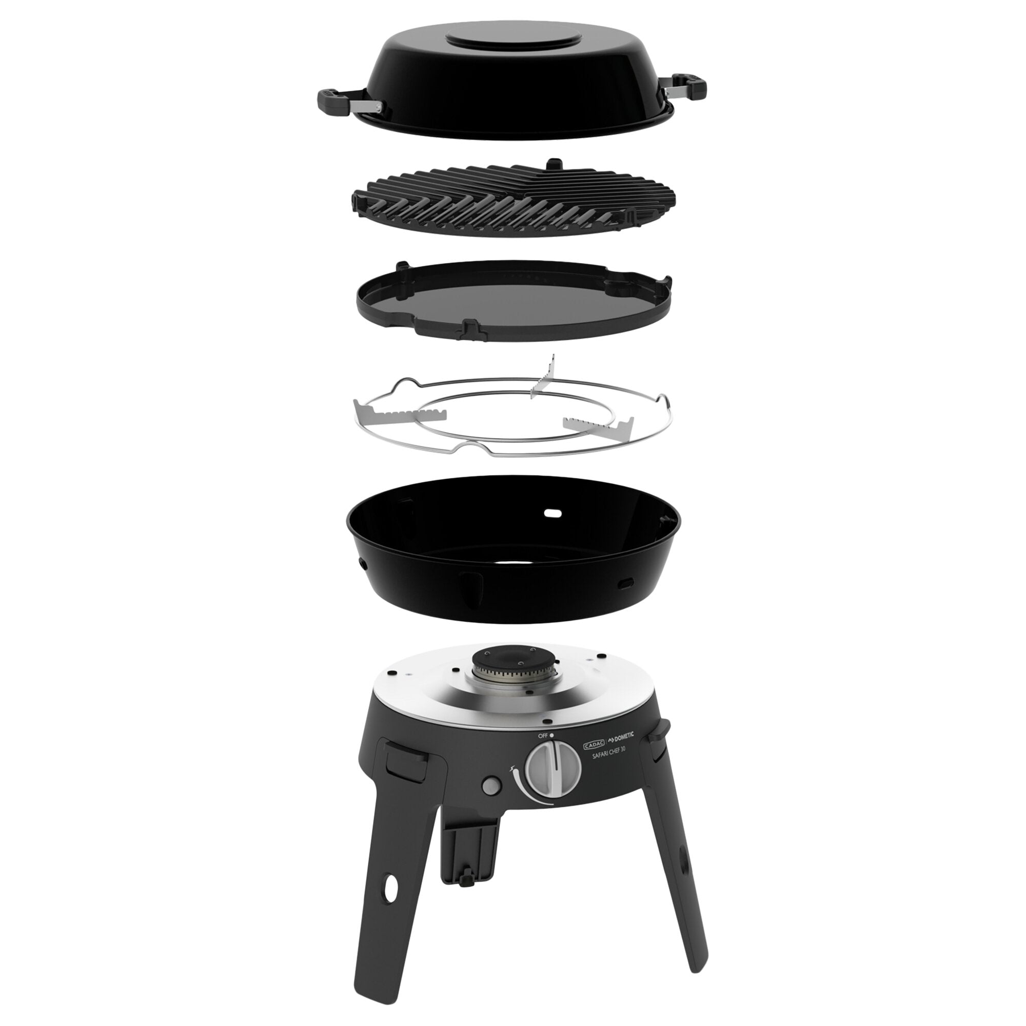 Gasgrill Safari Chef 30 Deluxe, Kartusche