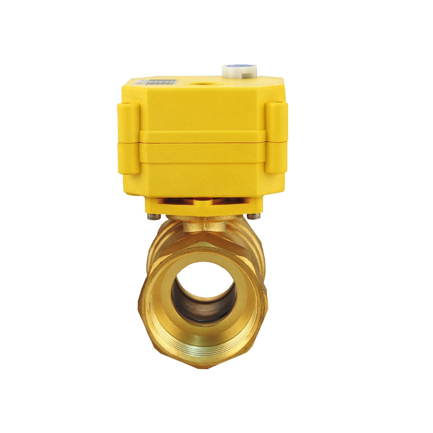 Kugelhahnventil – elektrisch – fernsteuerbar, ø 40 mm | Durchfluss: 530 mm²