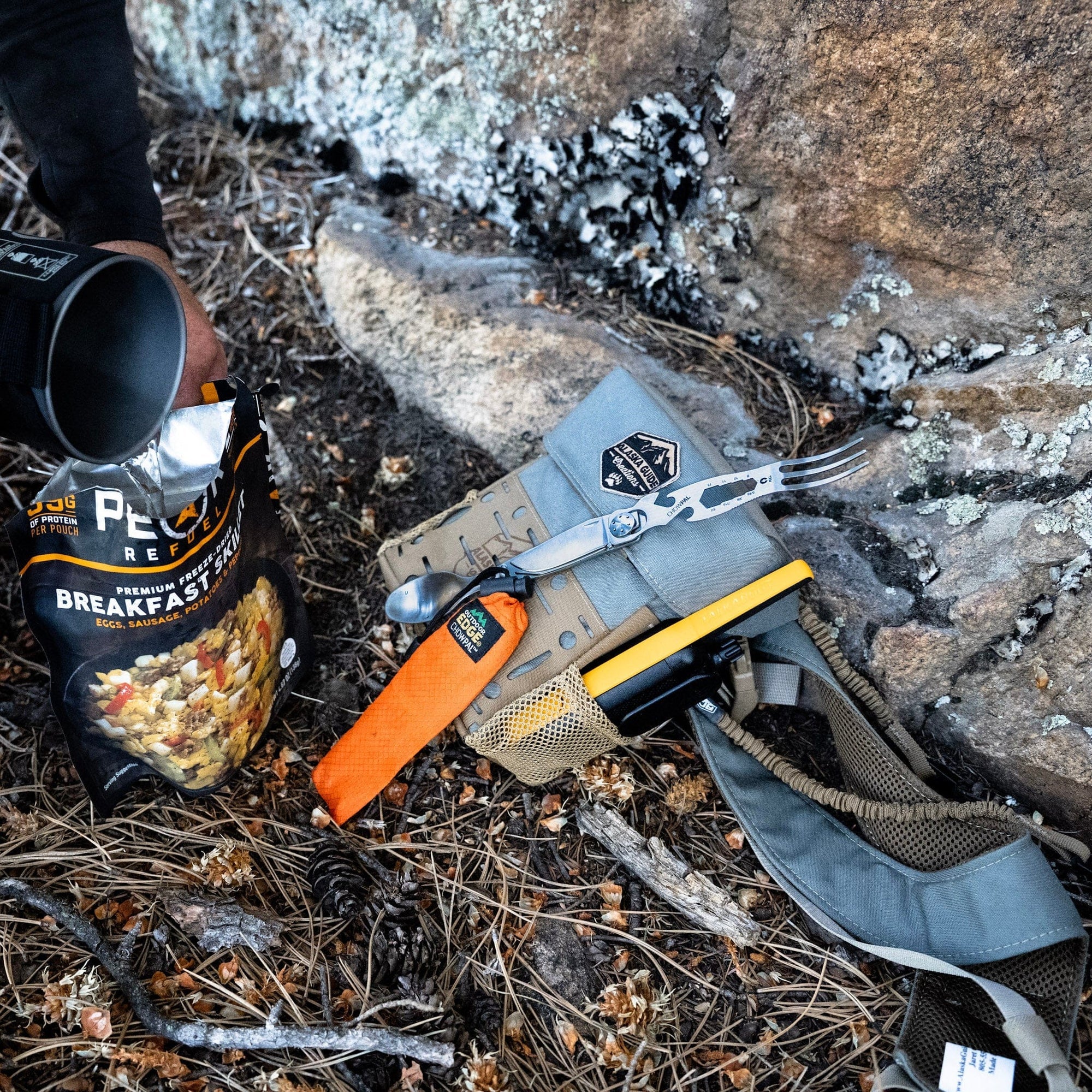 Outdoor Edge ChowPal · kompakte Aufbewahrung für Jagd, Camping und Trekking