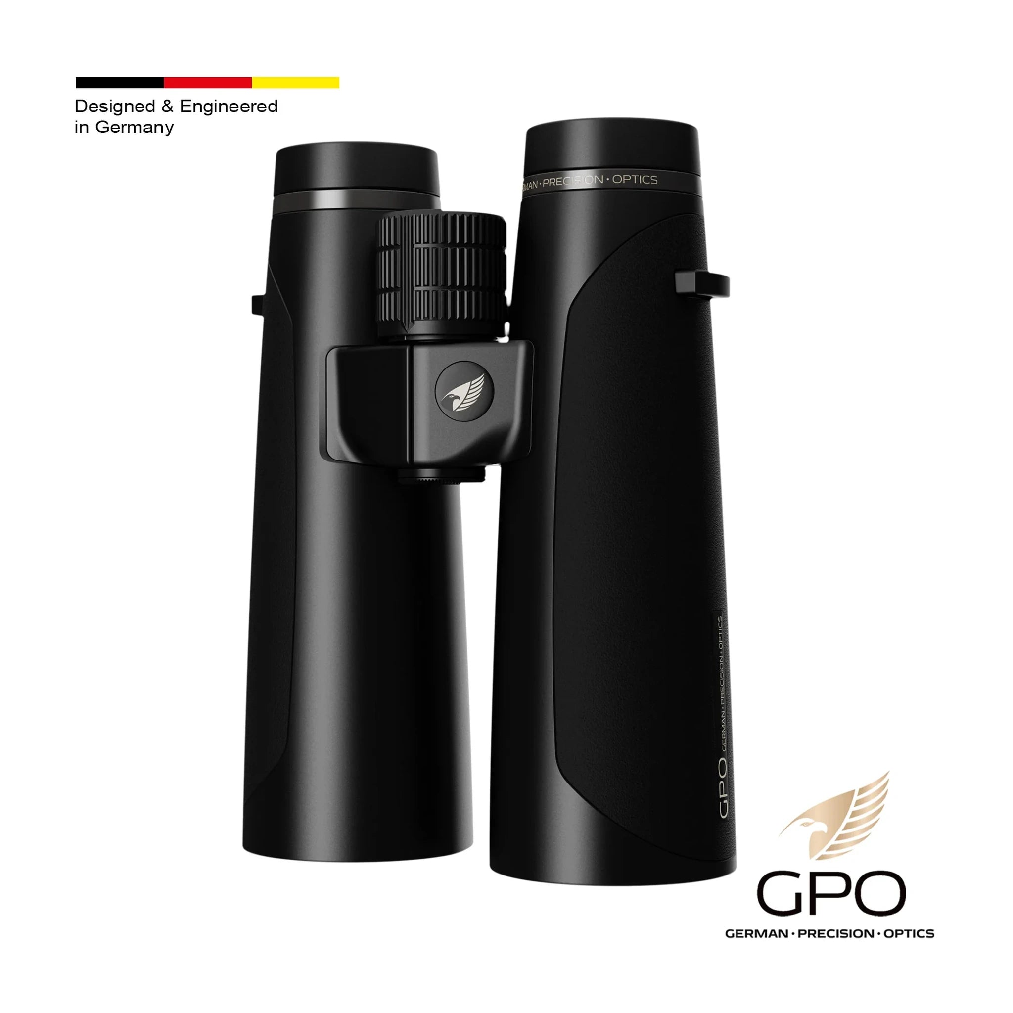 GPO PASSION HD 10×50 Fernglas in schwarzer Ausführung
