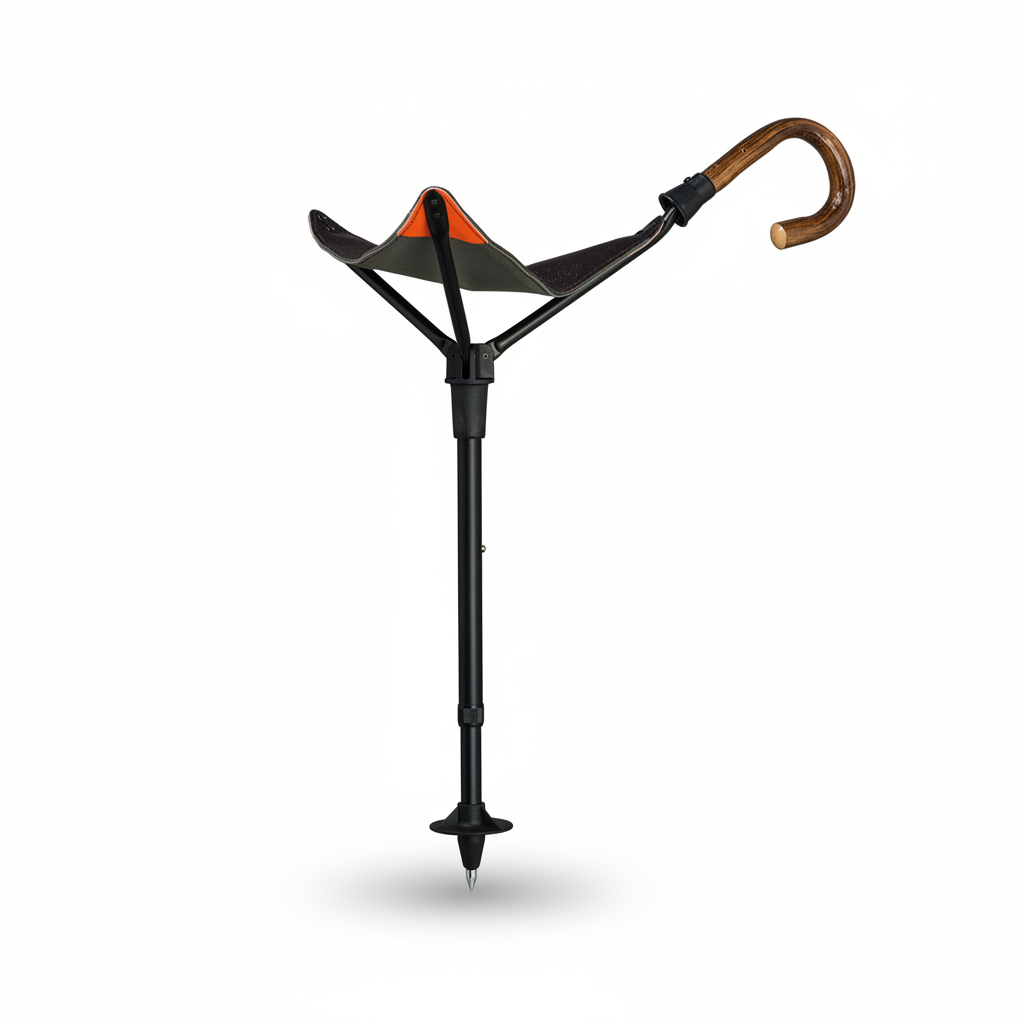 Gastrock Sitzstock Praktus Safety aus Eiche