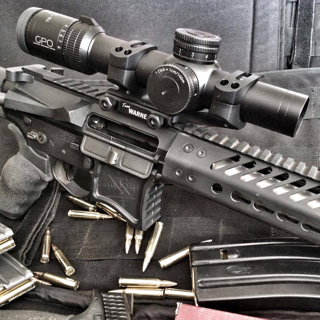 GPOGPO Tac 1 - 8x24i HSi Zielfernrohr - Black Raptor