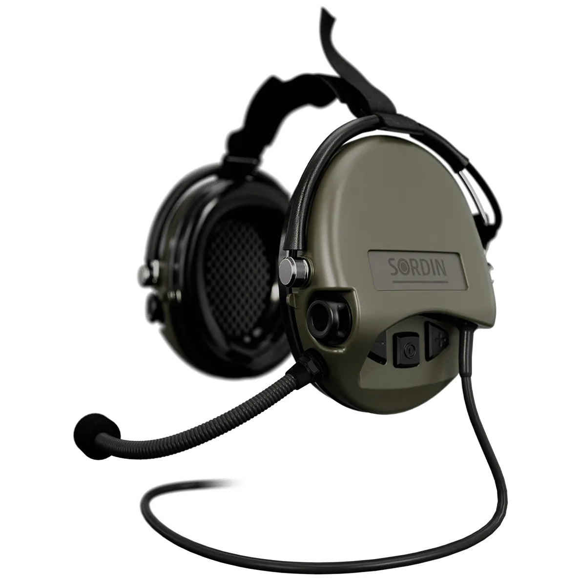 SordinSordin Supreme MIL CC Neckband - Black Raptor