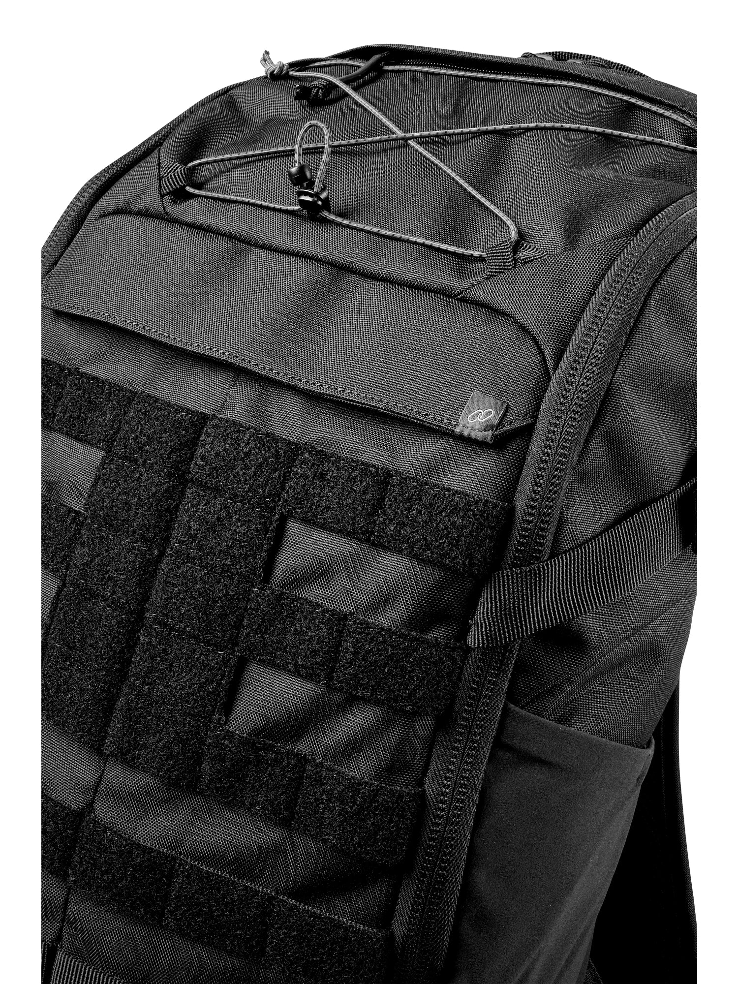 5.11 MVR 25L Rucksack Schwarz – Frontorganisation und Bungee