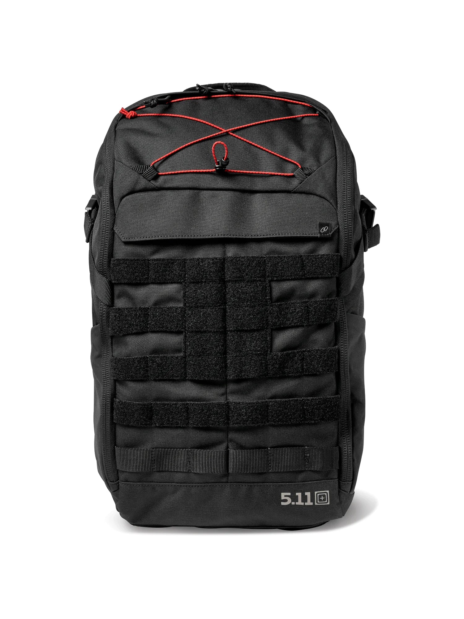 5.11 MVR 25L Rucksack Schwarz – Vorderansicht