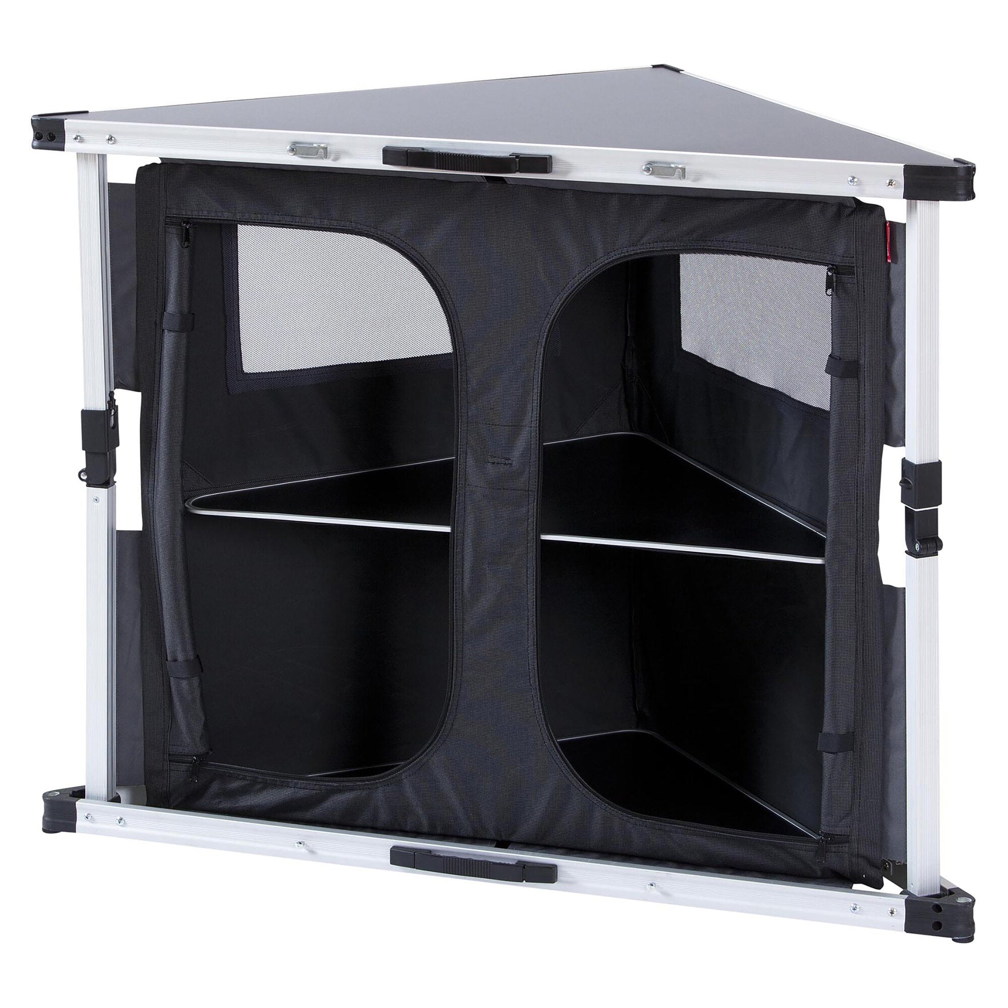 Campingschrank, dunkelgrau, Double