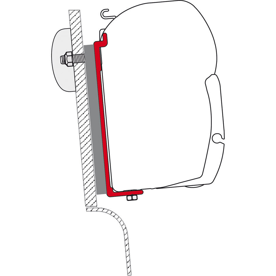 Markisenadapter Westfalia (High Roof) für F45