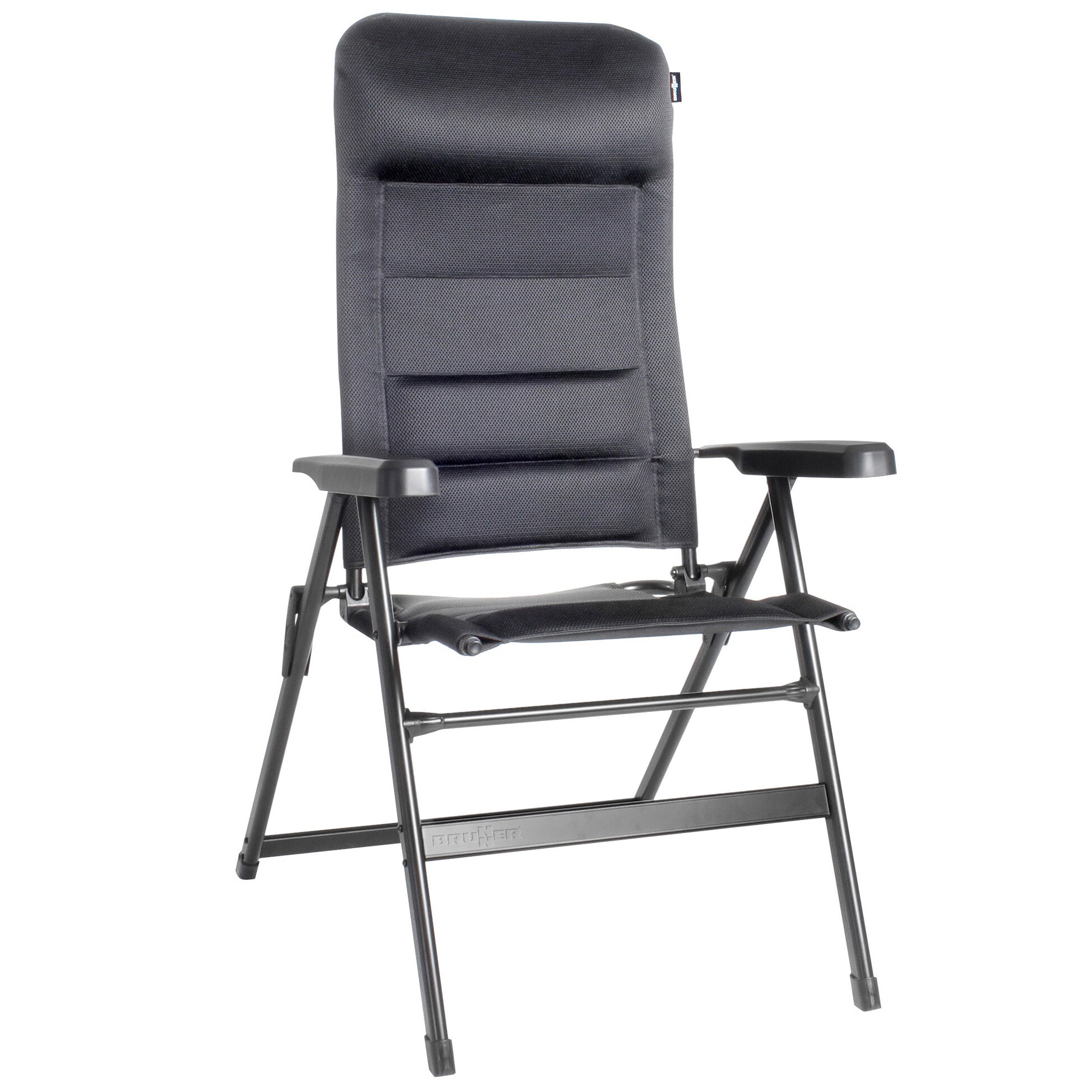 Campingstuhl Aravel 3D M, schwarz
